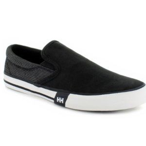 Helly Hanson Black Slip On Canvas Shoes Copenhagen